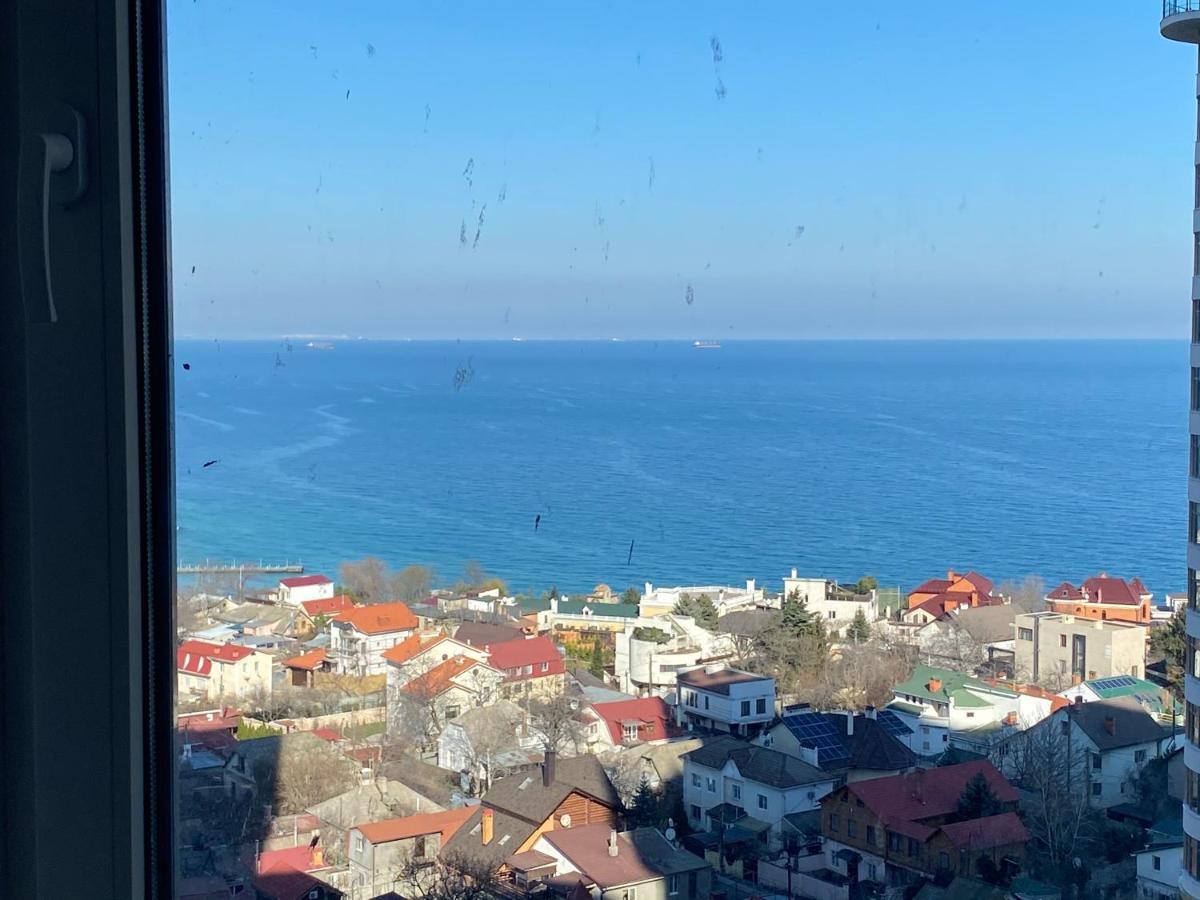 Квартира С Панорамным Видом На Море В Аркадии 敖德萨 外观 照片